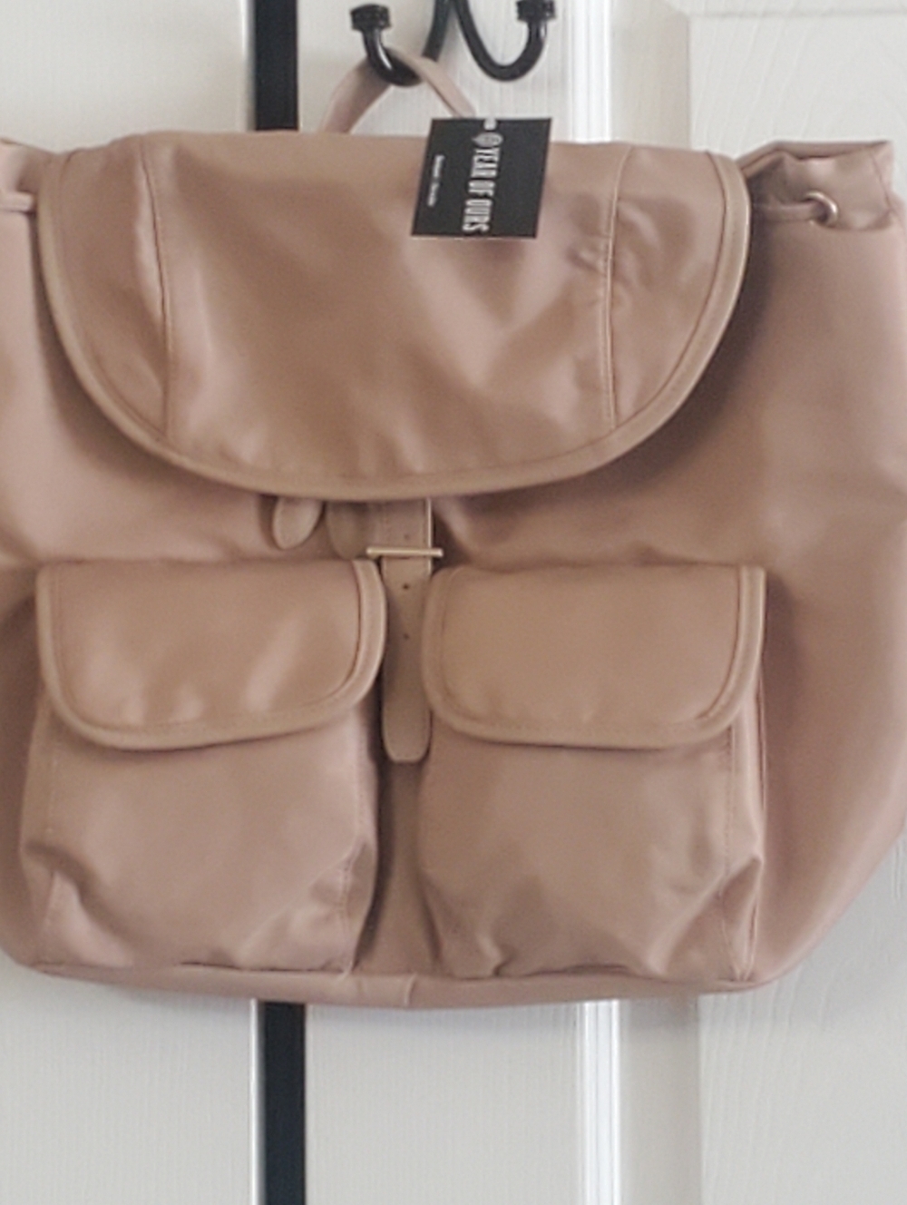 YEAR OF OURS NWT BACKPACK CREAM.  TRAVEL